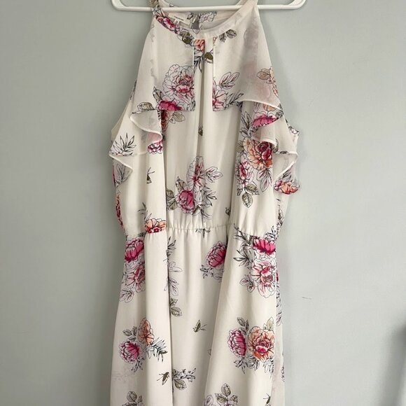 Maurice's Plus Size Floral Flirty Dress Spring Summer Size 2 (20, 22) - Picture 1 of 5